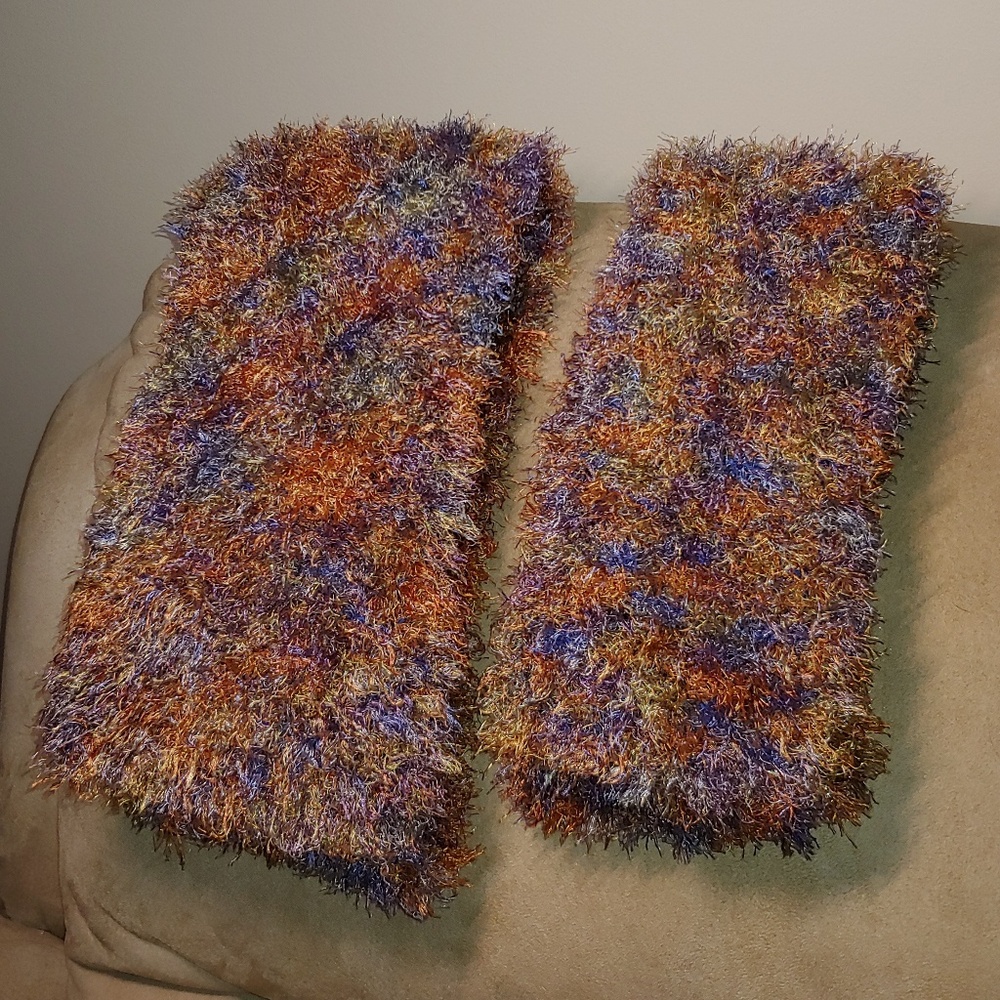 Mommy-and-Me Handmade Scarves